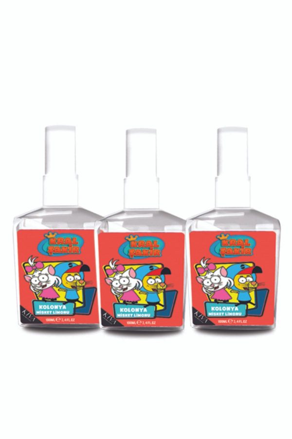 ادکلن اورجینال برند Kral sakir مدل Limon Sprey Kolonya 3'lü 100ml کد 104662176
