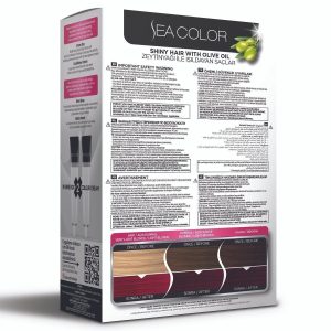 رنگ مو اورجینال برند Sea color کد 814579442