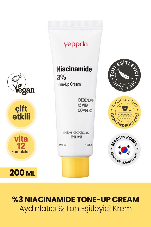 کرم صورت اورجینال برند Yeppda مدل Tone Up Cream 50 ml کد 793041487