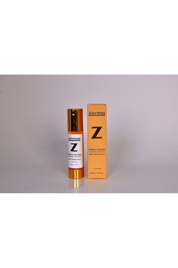 روغن و سرم مو اورجینال برند Zaymin مدل Argan Collagen Hair Care Serum کد 675159590
