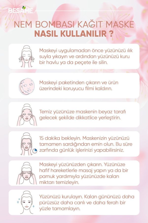 ماسک صورت اورجینال برند Besame کد 386144946 - Image 7