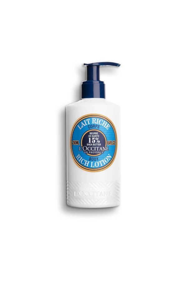 کرم بدن اورجینال برند L occitane مدل Shea Body Rich Lotion کد 786382169