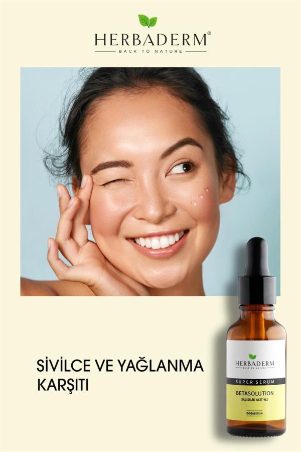 سرم پوست اورجینال برند Herbaderm مدل Anti-acne salicylic acid super serum کد 42371983 - Image 5