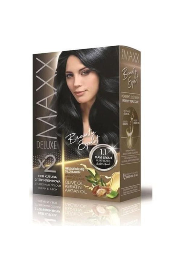 رنگ مو اورجینال برند Maxx deluxe مدل DELUXE X2 Ikili Saç Boyası کد 709523384 - Image 2