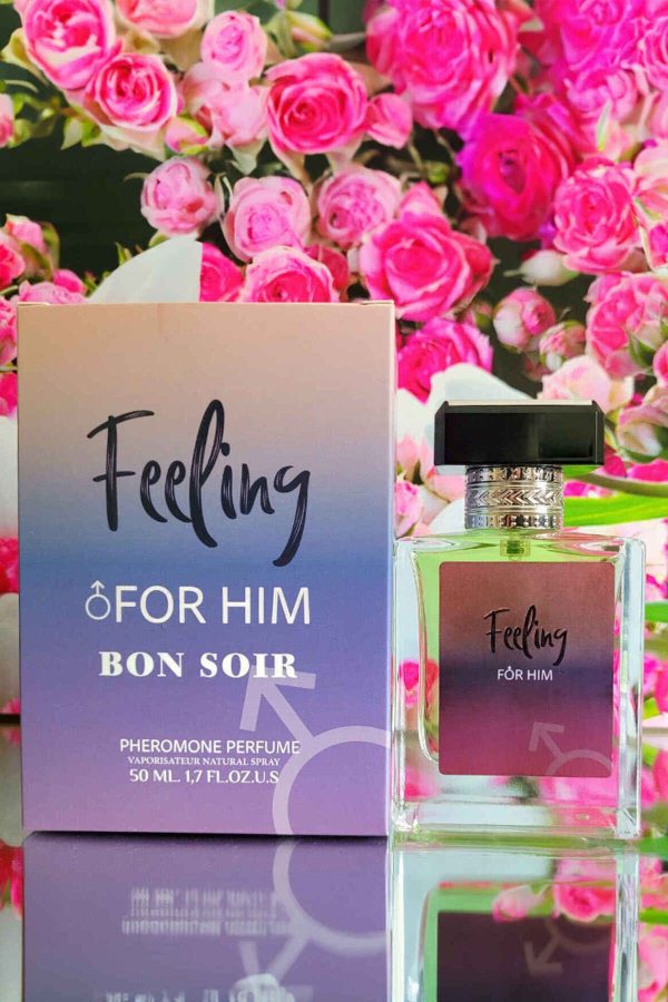 ادکلن اورجینال برند Bon soir مدل Feeling Feromonlu Erkek parfümü 50ml کد 782970588 - Image 2