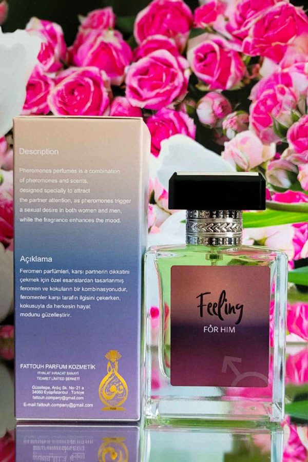 ادکلن اورجینال برند Bon soir مدل Feeling Feromonlu Erkek parfümü 50ml کد 782970588 - Image 4