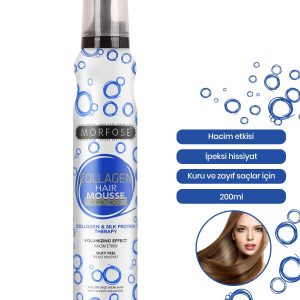 فوم مو اورجینال برند Morfose مدل Collagen Hair Foam 200 ml کد 302727597