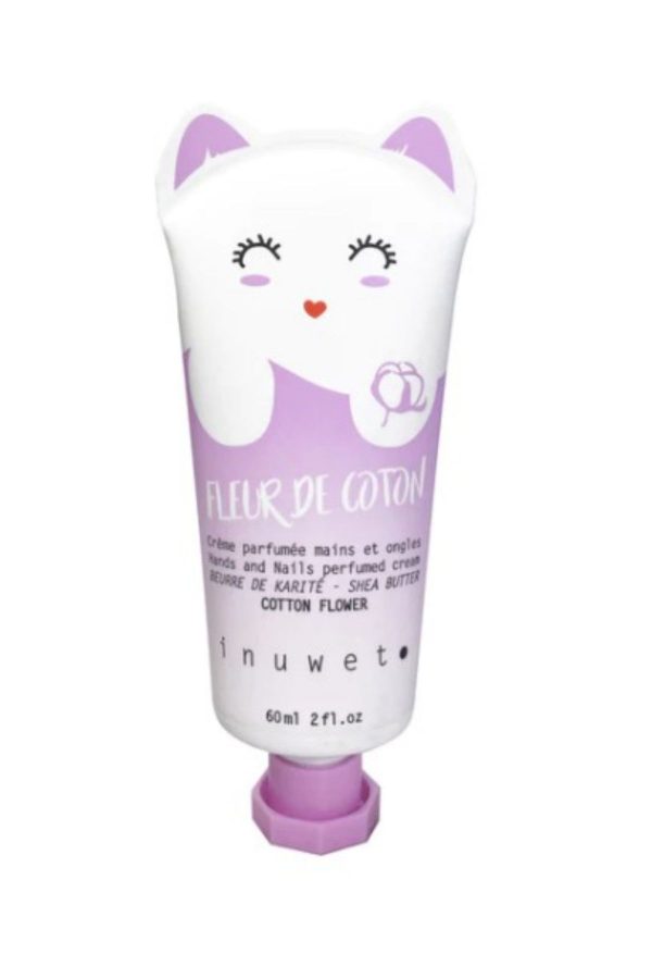 کرم دست اورجینال برند Inuwet مدل HANDS CREME COTTON FLOWER 60ML کد 803660307
