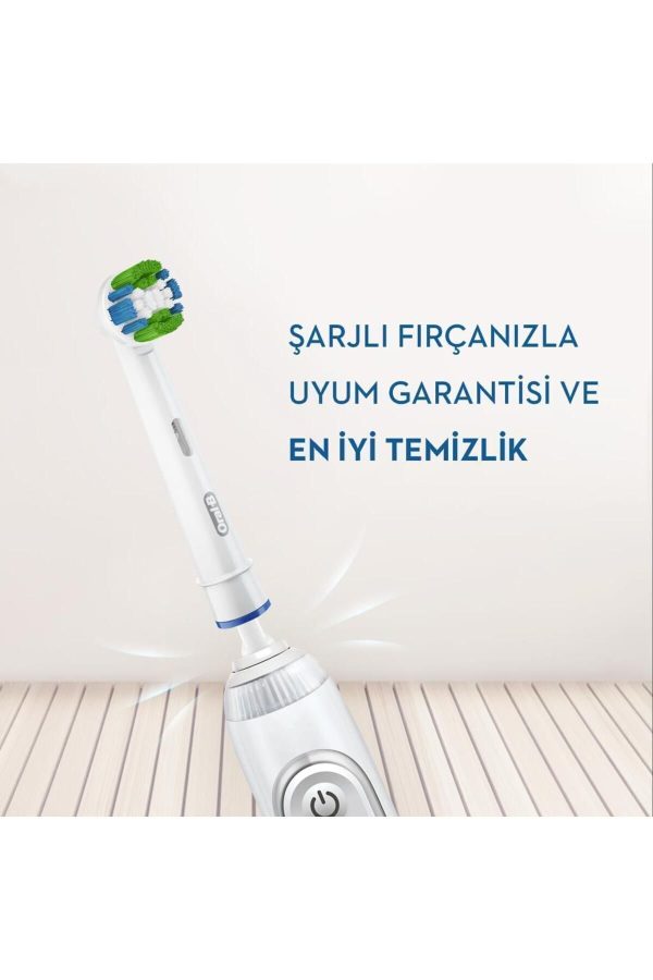 سری یدک مسواک برقی اورجینال برند Oral b مدل Precision Clean 2'li کد 134563721 - Image 3