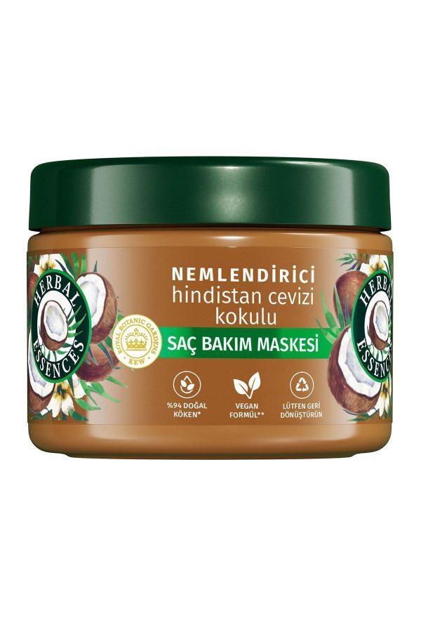 ماسک مو اورجینال برند Herbal essences مدل Moisturizing Coconut Hair Mask 300ml کد 817458566 - Image 2