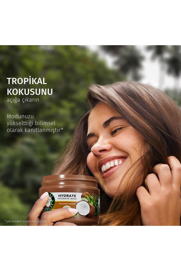 ماسک مو اورجینال برند Herbal essences مدل Moisturizing Coconut Hair Mask 300ml کد 817458566 - Image 4