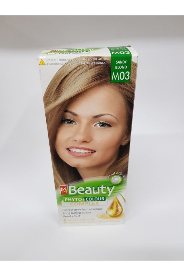 رنگ مو اورجینال برند Mm beauty مدل Kumsal Sarı M03 کد 43448665