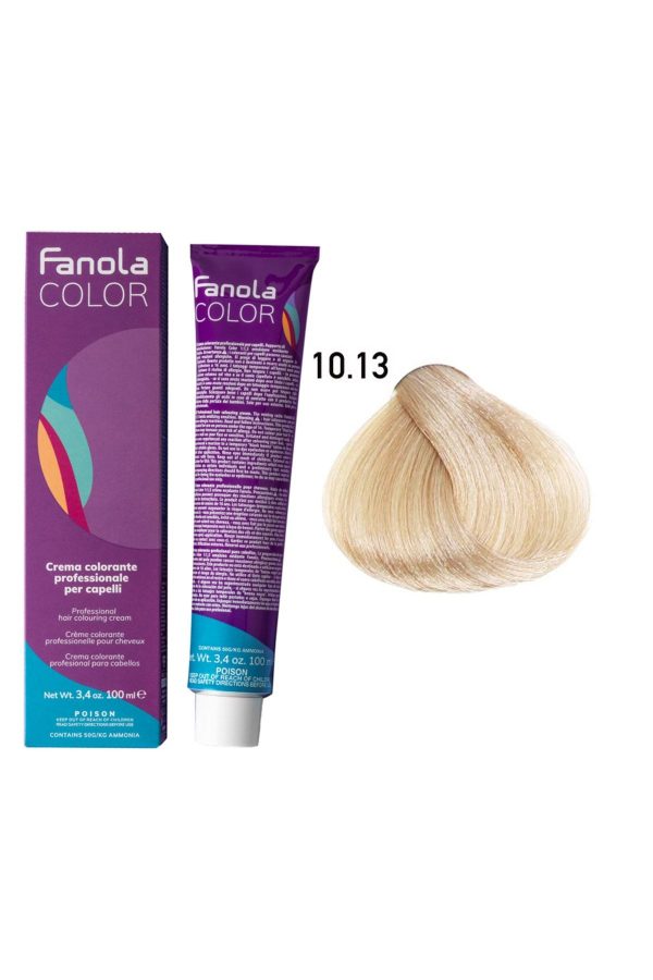 رنگ مو اورجینال برند Fanola مدل 100ml Blonde Platinum Beige کد 353975122