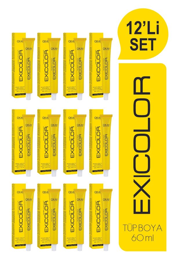 رنگ مو اورجینال برند Exicolor کد 746838125