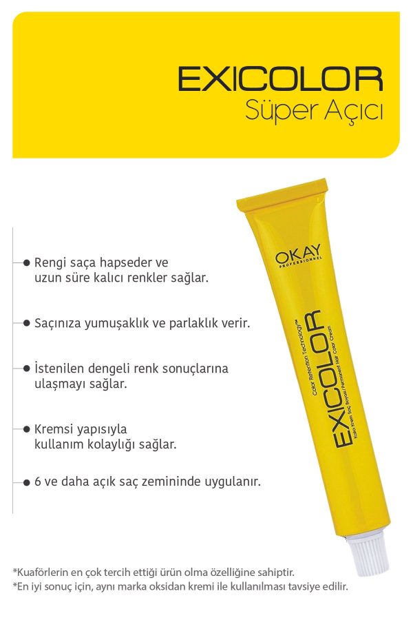 رنگ مو اورجینال برند Exicolor کد 746838125 - Image 3