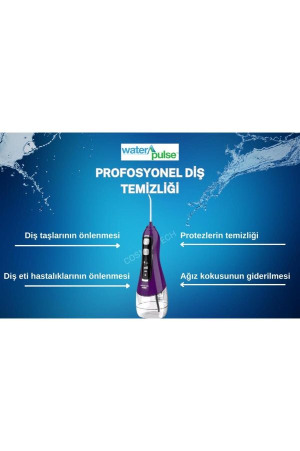 مسواک برقی اورجینال برند Waterpulse مدل Kablosuz Pro V580 کد 383526485 - Image 4