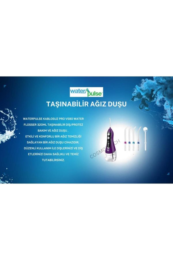مسواک برقی اورجینال برند Waterpulse مدل Kablosuz Pro V580 کد 383526485 - Image 5