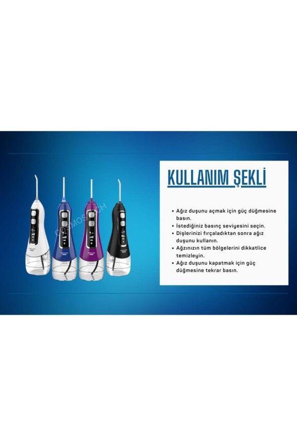 مسواک برقی اورجینال برند Waterpulse مدل Kablosuz Pro V580 کد 383526485 - Image 6
