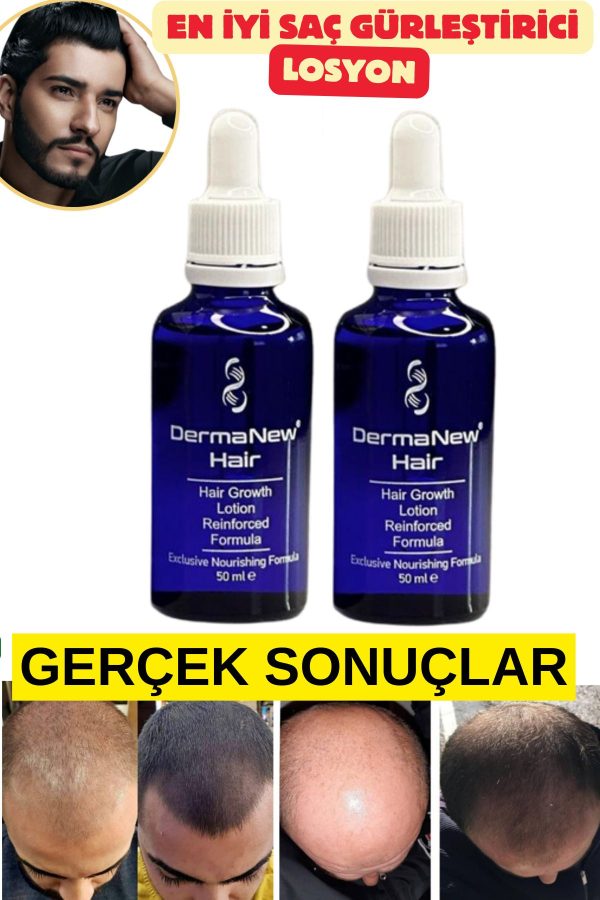روغن و سرم مو اورجینال برند Dermanew hair کد 794814823 - Image 2