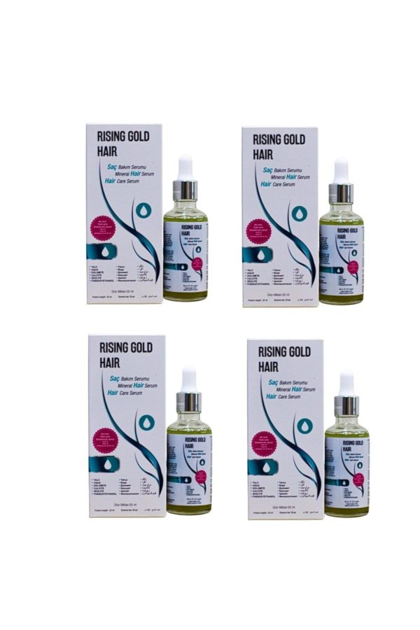 روغن و سرم مو اورجینال برند Rising gold hair مدل Hair Loss Serum 4-Pack کد 90879606