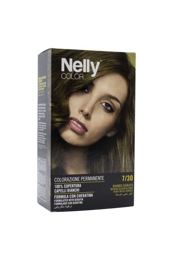 رنگ مو اورجینال برند Nelly مدل Medium Golden Blonde کد 5477509