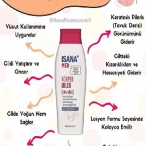 کرم بدن اورجینال برند Isana کد 290346770