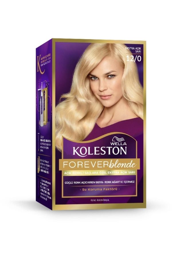 رنگ مو اورجینال برند Wella مدل Forever Blonde Saç Boyası کد 290716766