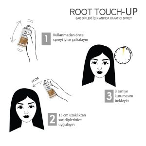 رنگ مو اورجینال برند Root touch up کد 806624431