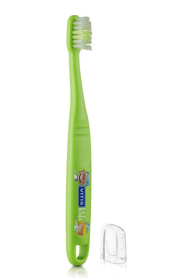مسواک دستی اورجینال برند Vitis مدل Kids Toothbrush (2-6 Years) کد 117917641