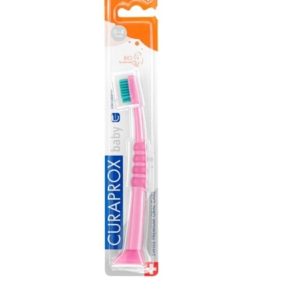 مسواک دستی اورجینال برند Curaprox مدل Baby 0-4 Diş Fırçası 4260 کد 278311309