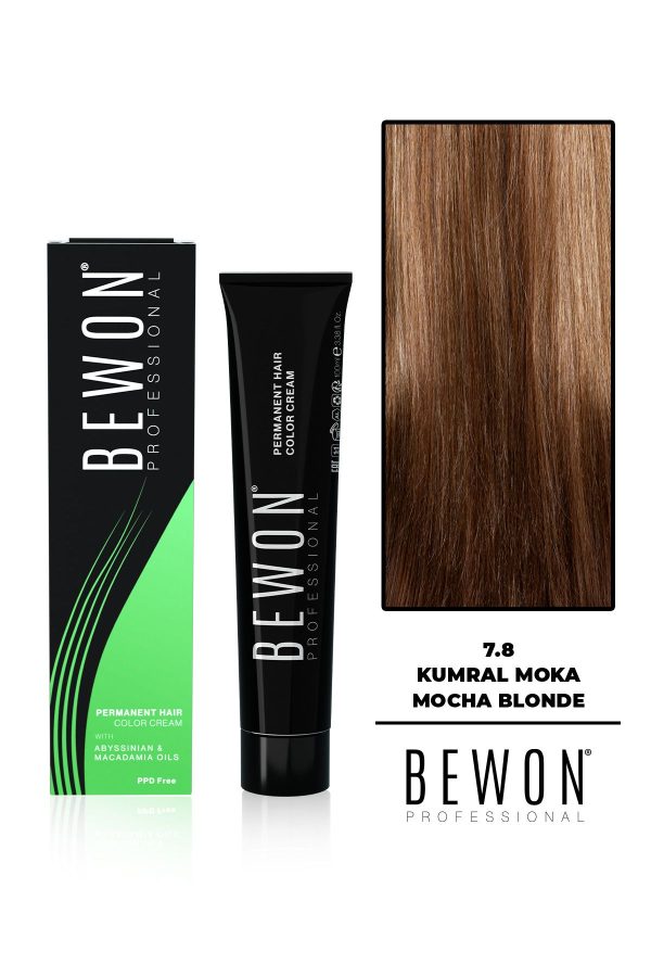 رنگ مو اورجینال برند Bewon مدل Kumral Moka 78 کد 773807310