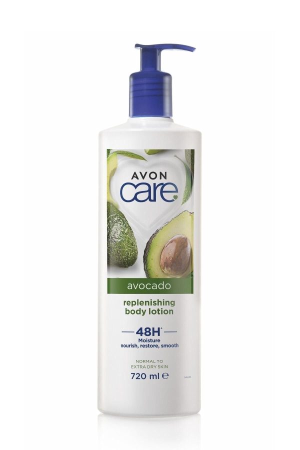 کرم بدن اورجینال برند Avon مدل Avocado Oil Body Lotion 720ml کد 674357402
