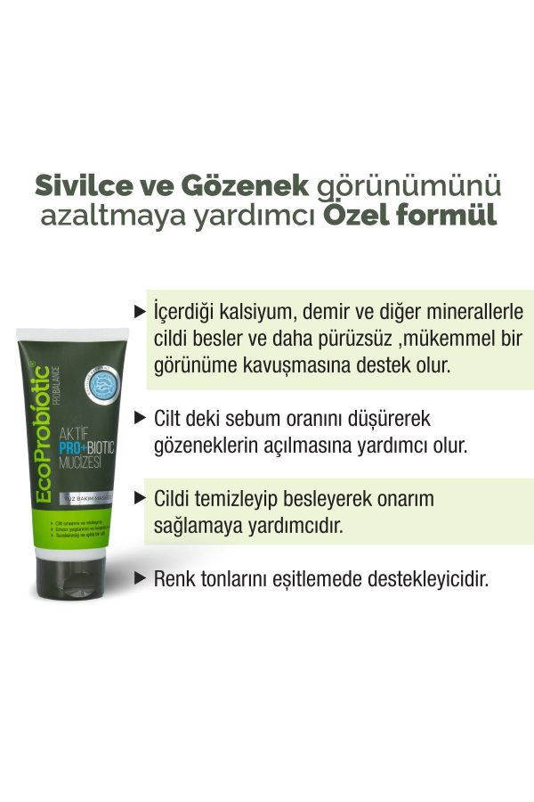ماسک صورت اورجینال برند Ecoprobiotic کد 677265376 - Image 2