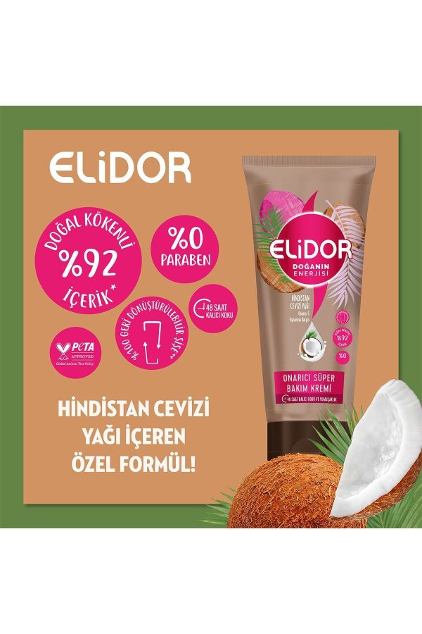 کرم مو اورجینال برند Elidor کد 261462930 - Image 4