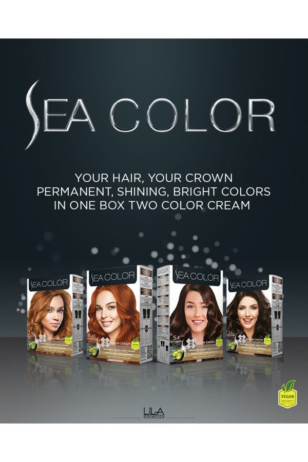 رنگ مو اورجینال برند Sea color کد 814579240 - Image 8