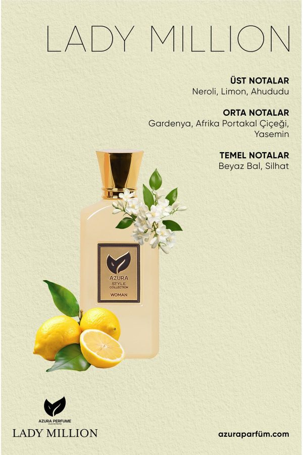 ادکلن اورجینال برند Azura perfumum مدل Lady Million کد 806358632 - Image 4
