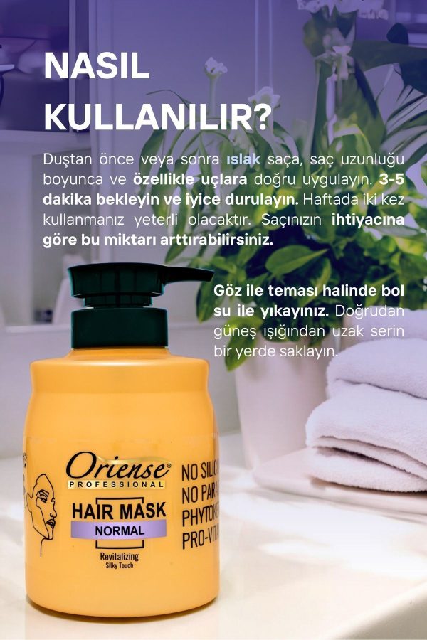 ماسک مو اورجینال برند Oriense کد 418086350 - Image 2