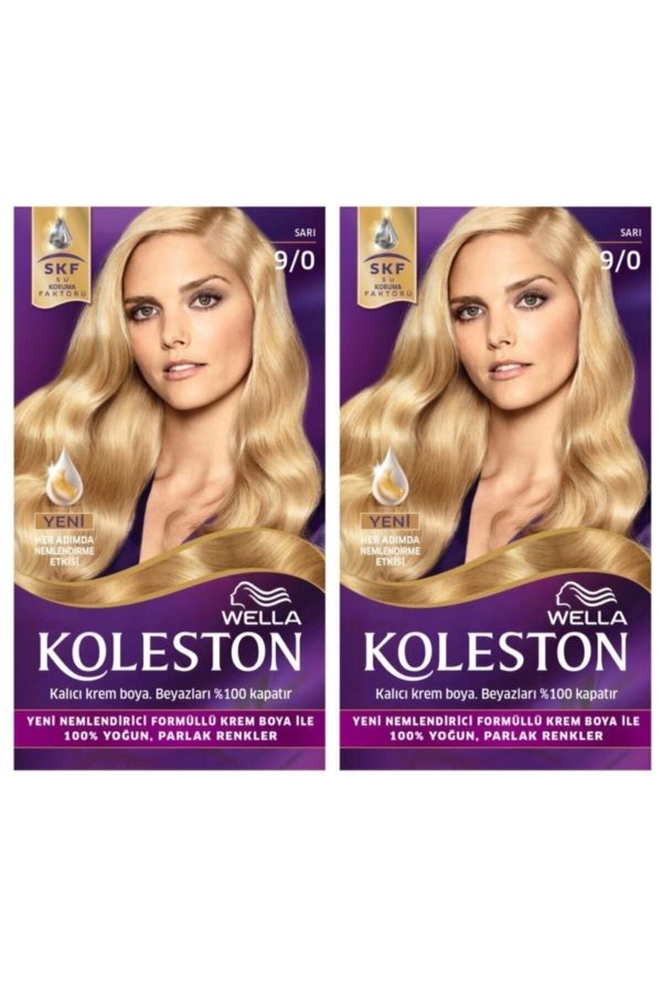 رنگ مو اورجینال برند Wella مدل 9/0 Blonde کد 265110534