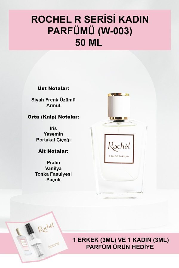 ادکلن اورجینال برند Rochel مدل W-003 کد 769895471 - Image 2