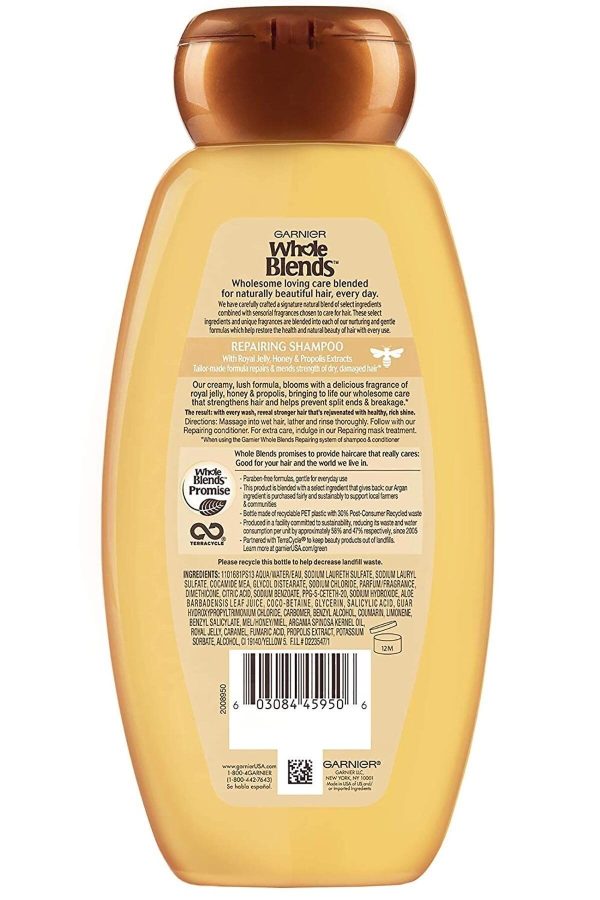 شامپو اورجینال برند Garnier مدل Bal Özlü Onarıcı Şampuan 650ml کد 51045729 - Image 2
