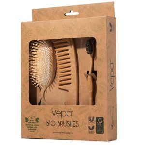 برس و شانه مو اورجینال برند Vepa مدل 3-piece Complete Care Set کد 674961164