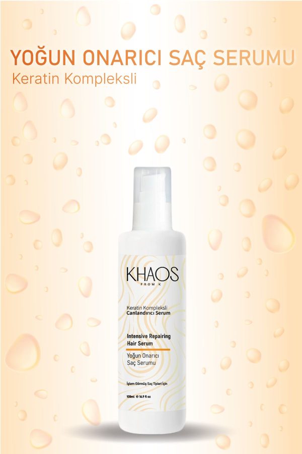 روغن و سرم مو اورجینال برند Khaos مدل Intensive Repairing Hair Serum کد 804956636