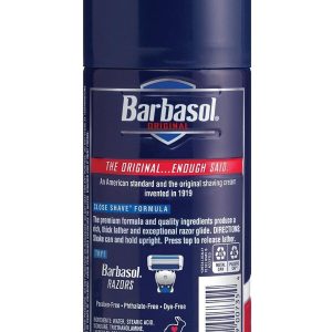 موم اپیلاسیون اورجینال برند Barbasol مدل Original Shaving Cream 198gr کد 129840279