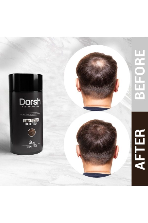 رنگ مو اورجینال برند Dorsh مدل Hair Fiber 50 Gr کد 316857796