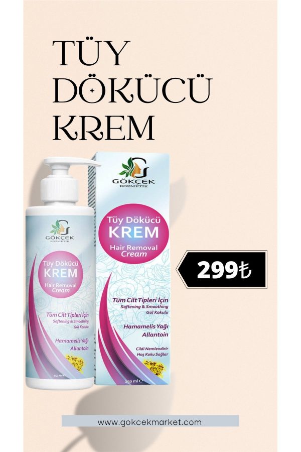 کرم موبر اورجینال برند Gokcek sifa مدل HAIR REMOVAL CREAM 150 ml کد 736357823