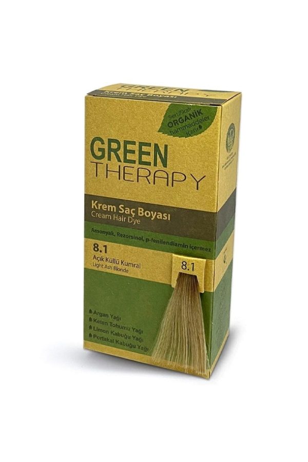 رنگ مو اورجینال برند Green therapy کد 245072005
