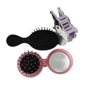 برس و شانه مو اورجینال برند Piraye gift مدل Kawaii Kuromi Sevimli Tarak کد 796367606