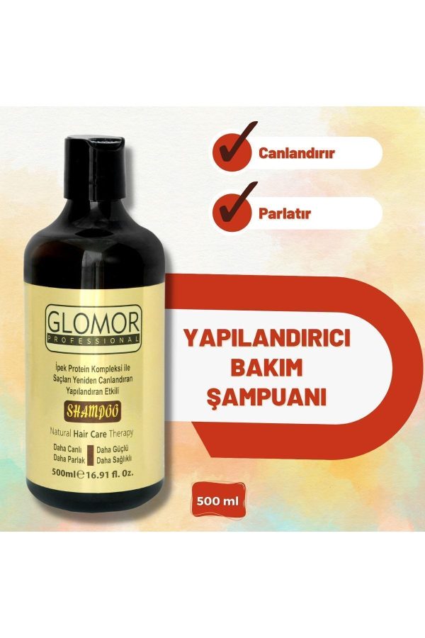 شامپو اورجینال برند Glomor مدل Ipek Protein Şampoo 500 Ml کد 474779589