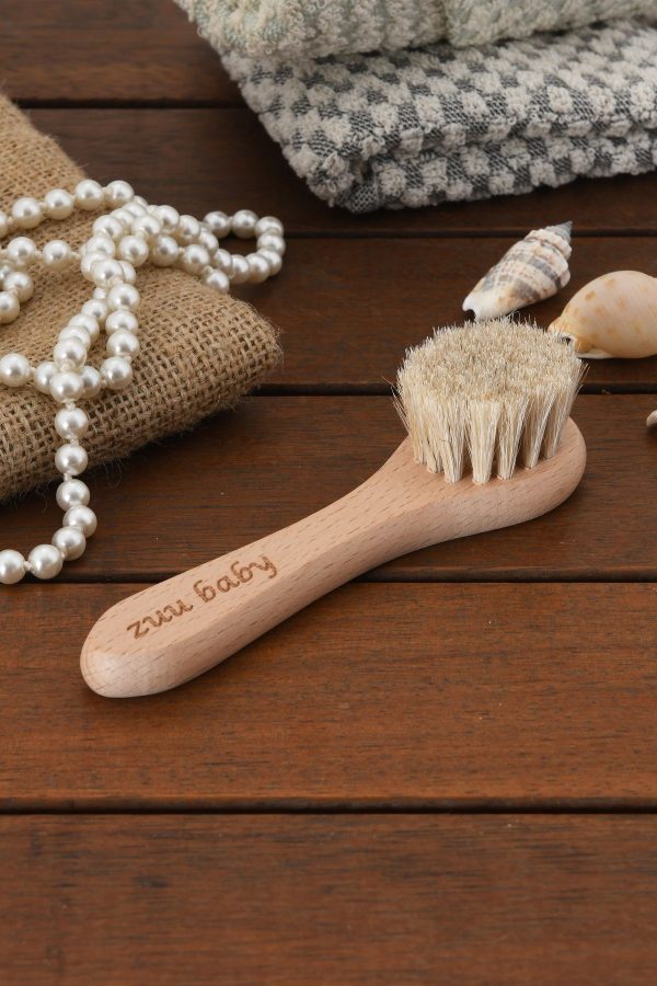 فیس براش اورجینال برند Zuu baby مدل 100% Natural Horsehair Facial Brush کد 824860588 - Image 4