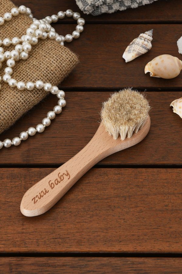فیس براش اورجینال برند Zuu baby مدل 100% Natural Horsehair Facial Brush کد 824860588 - Image 6